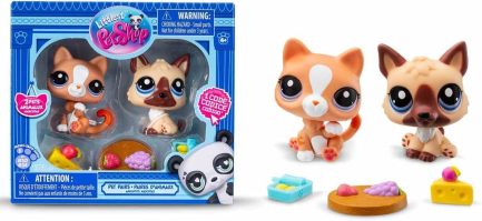 Basic Fun Littlest Pet Shop Collector Set 2 Φιγούρες Με Αξεσουάρ 30 & 34 (00506) - Image 2