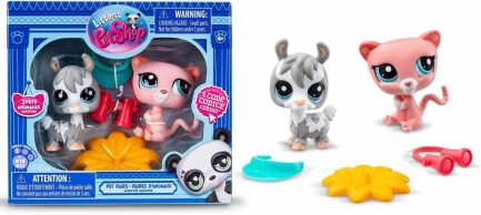 Basic Fun Littlest Pet Shop Collector Set 2 Φιγούρες Με Αξεσουάρ 28 & 32 (00509) - Image 2