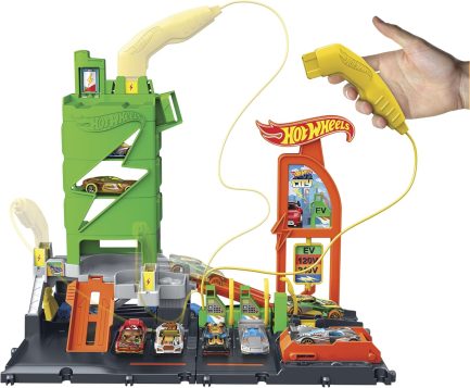 Mattel Hot Wheels® City: Σταθμός Φόρτισης Οχημάτων - Σετ Παιχνιδιού (HTN79) - Image 3