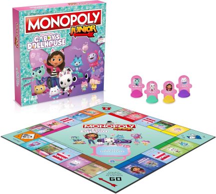 Winning Moves: Monopoly - Junior Gabby's Dollhouse Επιτραπέζιο (Ελληνική Γλώσσα) WM04157 - Image 3