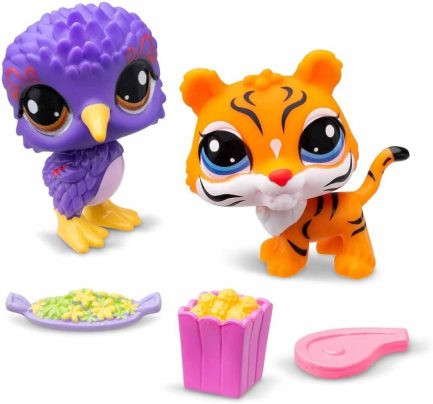 Basic Fun Littlest Pet Shop Collector Set 2 Φιγούρες Με Αξεσουάρ 22 & 26 (00528) - Image 3
