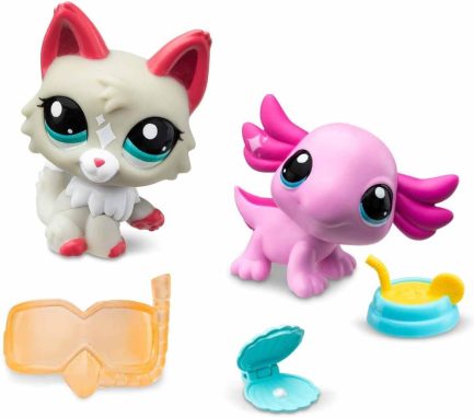 Basic Fun Littlest Pet Shop Collector Set 2 Φιγούρες Με Αξεσουάρ 21 & 25 (00527) - Image 3