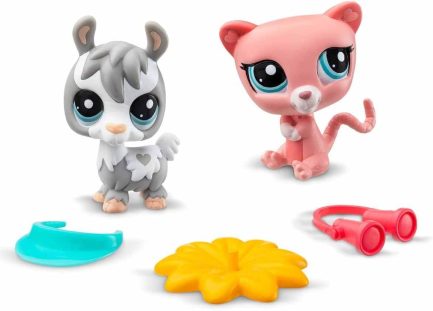 Basic Fun Littlest Pet Shop Collector Set 2 Φιγούρες Με Αξεσουάρ 28 & 32 (00509) - Image 3
