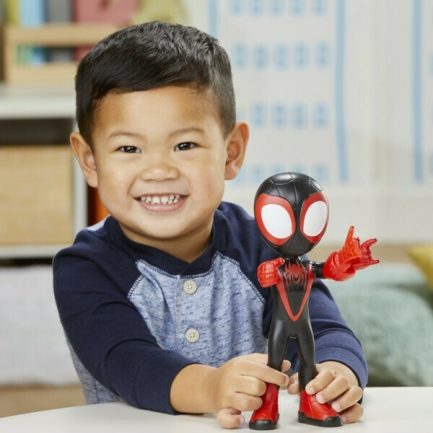 Hasbro Disney Marvel: Spidey Amazing Friends - Miles Morales Supersized Hero Figure (F3988) - Image 3