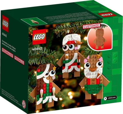 Lego Gingerbread Ornaments - Christmas (40642) - Image 4