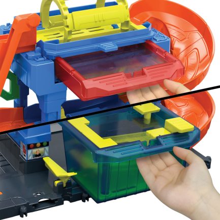 Mattel Hot Wheels® City: Color Shifters - Πλυντήριο Αυτοκινήτων Σετ Παιχνιδιού (HTN80) - Image 3