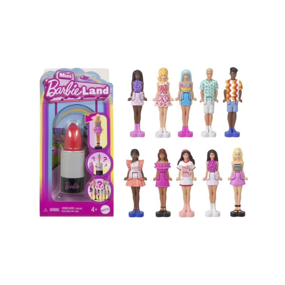 Mattel Barbie®: Mini BarbieLand - Lipstick (Random) (HYF19) (Διάφορα Σχέδια) 1τμχ