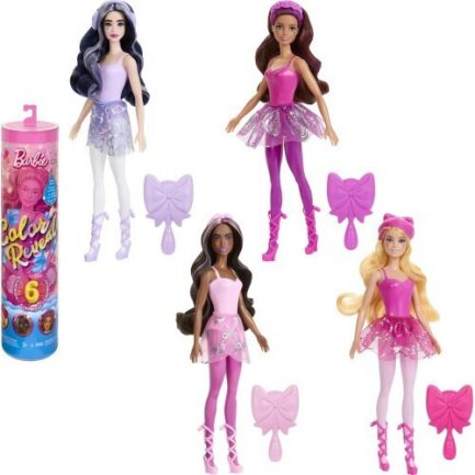 Mattel Barbie: Color Reveal - Ballet Dancer Doll (Διάφορα Σχέδια) (HRK17) - Image 3
