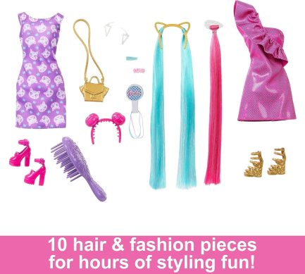 Mattel Barbie® Fun & Fancy Doll And Accessories (JDC85) - Image 4