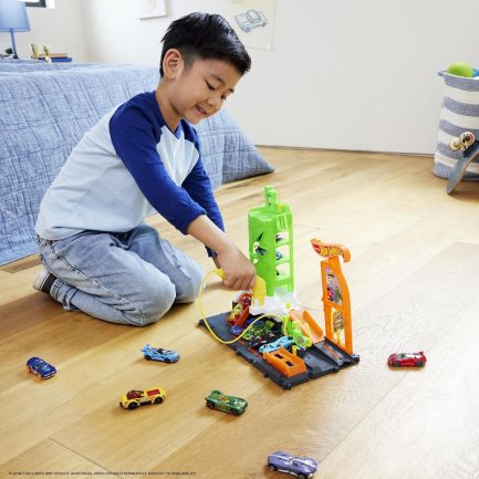 Mattel Hot Wheels® City: Σταθμός Φόρτισης Οχημάτων - Σετ Παιχνιδιού (HTN79) - Image 4