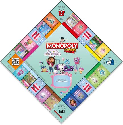 Winning Moves: Monopoly - Junior Gabby's Dollhouse Επιτραπέζιο (Ελληνική Γλώσσα) WM04157 - Image 4