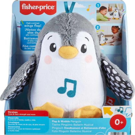 Fisher-Price Μουσικό Πιγκουινάκι με Μουσική & Κίνηση (HNC10) - Image 4