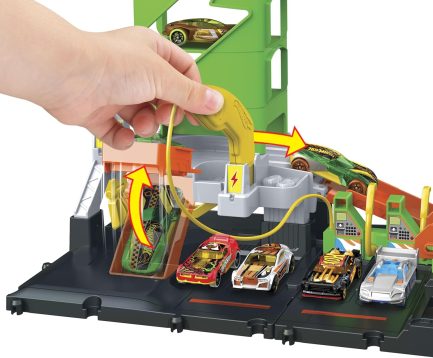 Mattel Hot Wheels® City: Σταθμός Φόρτισης Οχημάτων - Σετ Παιχνιδιού (HTN79) - Image 6
