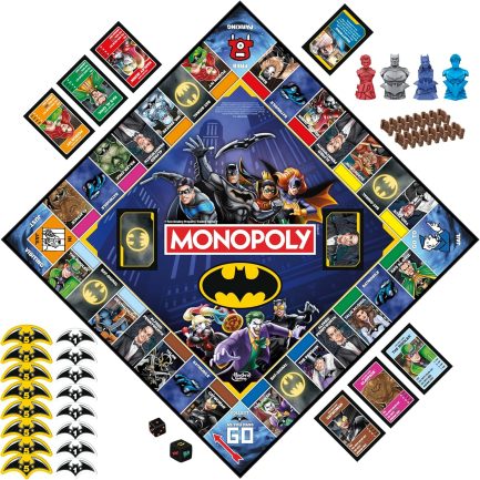 Παιχνιδολαμπάδα Hasbro Monopoly - DC Batman (Greek Language) (F9930) Ελληνική Έκδοση - Image 8