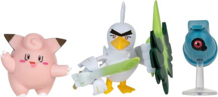 Jazwares Παιχνίδι Μινιατούρα Pokemon Battle Figure-3 (Clefairy, Beldum, Sirfetch'd)(JW095155-W18) PKW3057 - Image 2