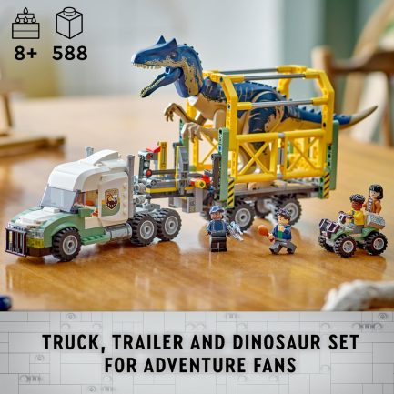LEGO® Jurassic World: Αποστολές Δεινοσαύρων - Φορτηγό Μεταφοράς Αλλόσαυρου (76966) - Image 2