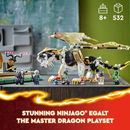 LEGO® NINJAGO®: Έγκαλτ ο Μάστερ Δράκος, Παιχνίδι με Ήρωα (71809) - Image 2