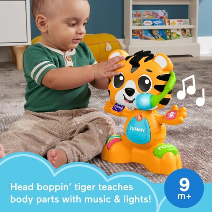 Fisher-Price Μαθαίνει & Αναπτύσσει: Link Squad - Τίγρης, Ο Τραγουδιστούλης (HYL08) - Image 2