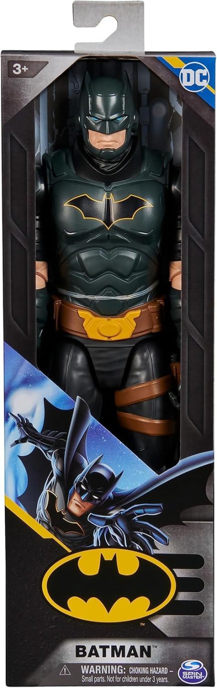 Παιχνιδολαμπάδα Spin Master DC Batman: Batman Γκρι Πανοπλία Action Φιγούρα (30εκ) (6067621) - Image 2