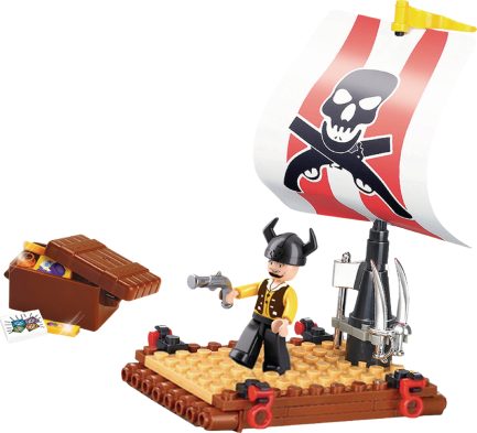 Sluban Τουβλάκια Pirate: Raft για 6+ Ετών 64τμχ (M38-B0277) - Image 2