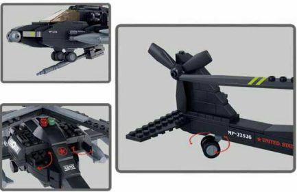 Sluban Τουβλάκια Army: Attack Helicopter για 6+ Ετών 293τμχ (M38-B0511) - Image 4