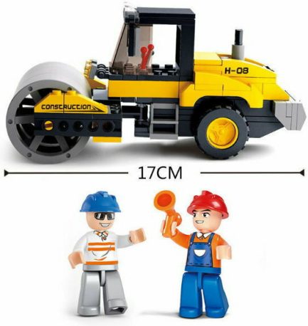 Sluban Τουβλάκια Town: Road Roller για 6+ Ετών 171τμχ (MM38-B0539) - Image 4