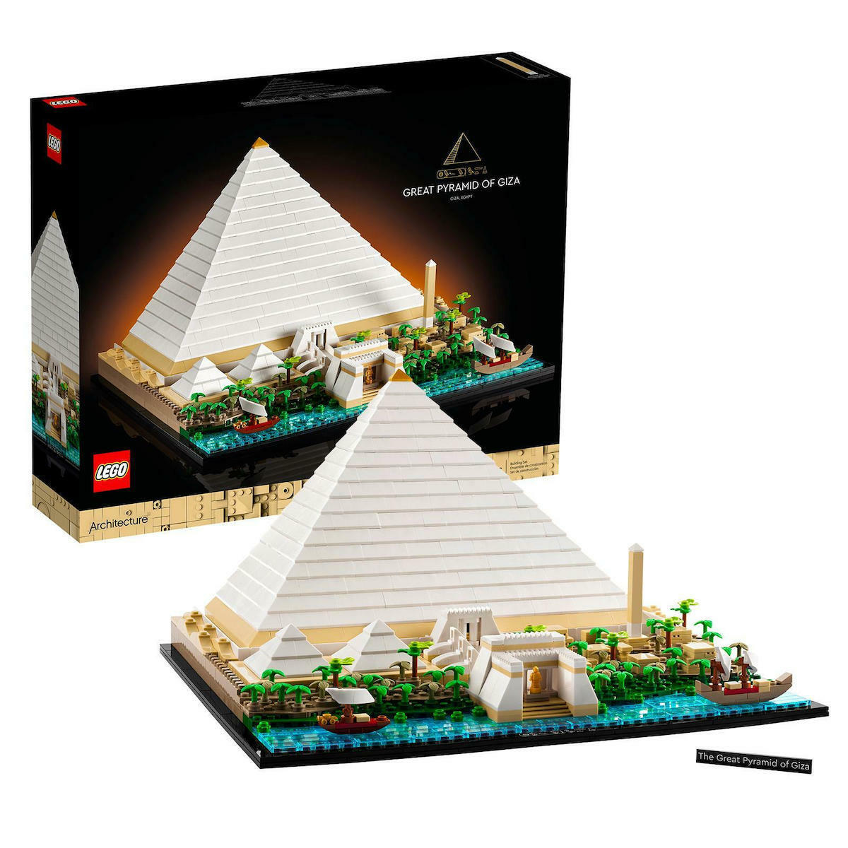 LEGO® Architecture: Η Μεγάλη Πυραμίδα της Γκίζας (21058)