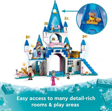 LEGO® Disney Princess™: Το Κάστρο Της Σταχτοπούτας Και Του Πρίγκιπα (43206) - Image 5