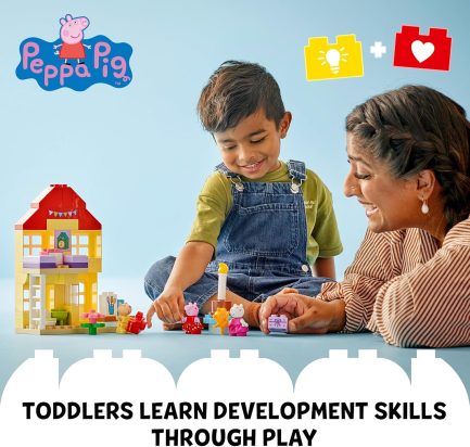 LEGO® DUPLO® Peppa Pig Birthday House για 2+ Ετών (10433) - Image 3