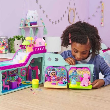 Παιχνιδολαμπάδα Spin Master Gabby's Dollhouse - 'Gabby' Cat Friend Ship Playset (6068572) - Image 4
