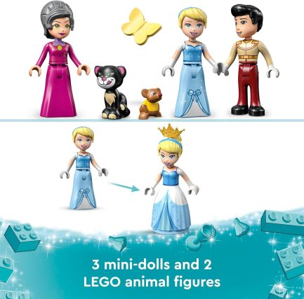 LEGO® Disney Princess™: Το Κάστρο Της Σταχτοπούτας Και Του Πρίγκιπα (43206) - Image 4