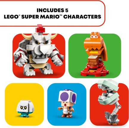 LEGO® Super Mario™:Πίστα Επέκτασης Μάχη Κάστρου του Dry Bowser (71423) - Image 4