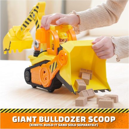 Spin Master Rubble & Crew: Rubble's - Bark Yard Deluxe Bulldozer Vehicle (6068074) - Image 6