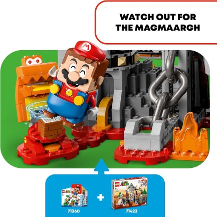 LEGO® Super Mario™:Πίστα Επέκτασης Μάχη Κάστρου του Dry Bowser (71423) - Image 5