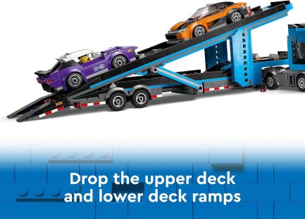 LEGO® City Great Vehicles: Car Transporter Truck with Sports Cars (60408) - Image 5