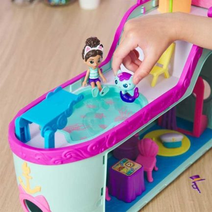 Παιχνιδολαμπάδα Spin Master Gabby's Dollhouse - 'Gabby' Cat Friend Ship Playset (6068572) - Image 5