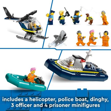 LEGO® City: Παιχνίδι Νησί-Φυλακή της Αστυνομίας (60419) - Image 6