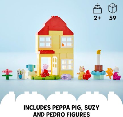 LEGO® DUPLO® Peppa Pig Birthday House για 2+ Ετών (10433) - Image 6