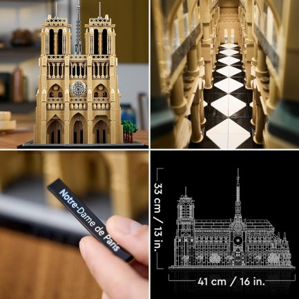 LEGO® Architecture: Notre-Dame, Η Παναγία των Παρισίων (21061) - Image 6