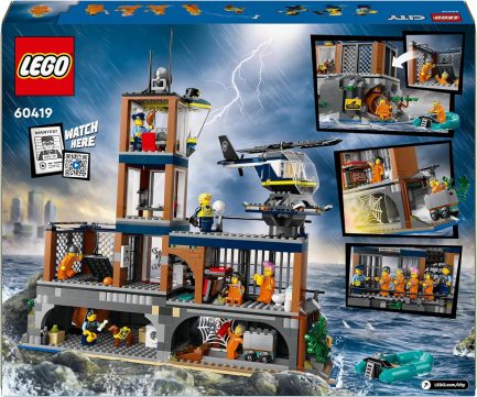 LEGO® City: Παιχνίδι Νησί-Φυλακή της Αστυνομίας (60419) - Image 7