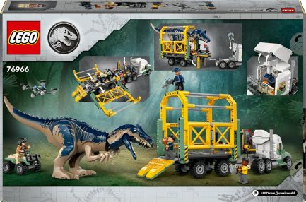 LEGO® Jurassic World: Αποστολές Δεινοσαύρων - Φορτηγό Μεταφοράς Αλλόσαυρου (76966) - Image 7