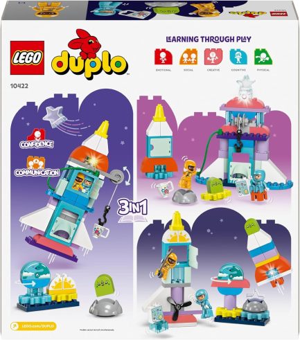 LEGO® DUPLO®: 3-in-1 Space Shuttle Adventure για 3+ Ετών (10422) - Image 7
