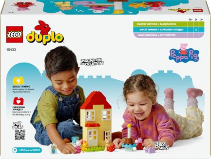 LEGO® DUPLO® Peppa Pig Birthday House για 2+ Ετών (10433) - Image 7
