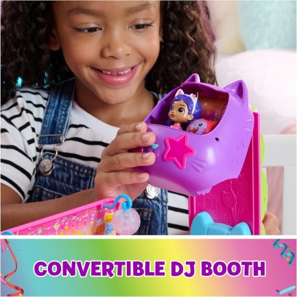 Spin Master Gabby's Dollhouse: Cat-Errific Celebration - Purrfect Party Bus Playset (6068015) - Image 7