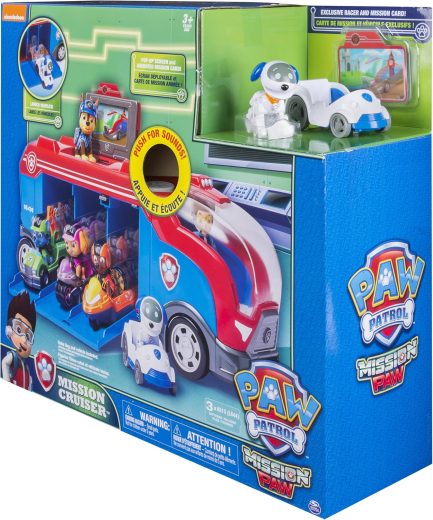 Παιχνιδολαμπάδα Spin Master Paw Patrol: Pup Squad & Robo Dog - Mission Cruiser Vehicle Playset (6070313) - Image 7