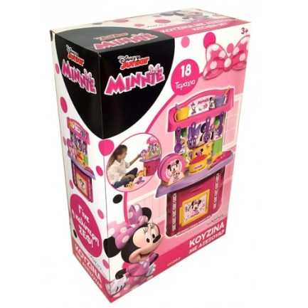 Dede Παιδική Κουζίνα Minnie Chef Kitchen Set (01962WD) - Image 2