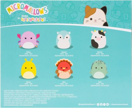 Squishmallows Original Micromallows 6-Pack (6CM) (SQMM0011) - Image 2
