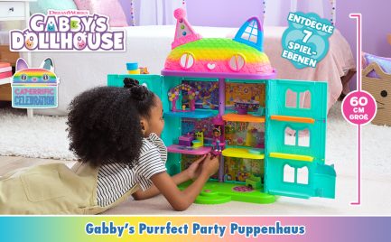 Παιχνιδολαμπάδα Spin Master Gabby's Dollhouse: Cat-Errific Celebration - Gabby's Celebration Dollhouse (6070742) - Image 5