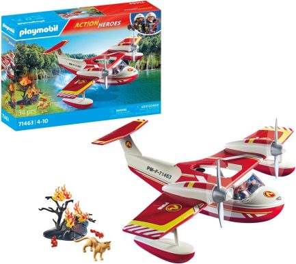 Playmobil Action Heroes Πυροσβεστικό Υδροπλάνο για 4-10 ετών (71463) - Image 5