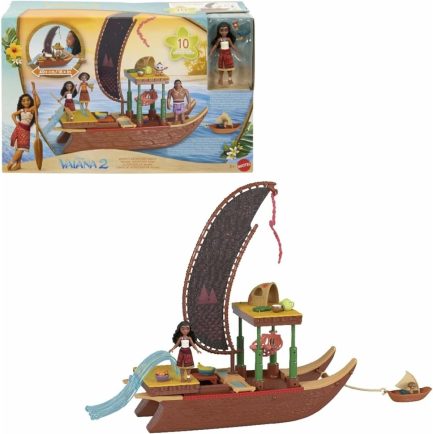 Mattel Disney Βαϊάνα Mini Κούκλες Βαϊάνα & Καράβι (JBT78) - Image 2